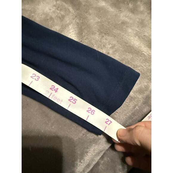 Gymshark Activewear Women Size XS/S Navy‎ Blue Athletic Sporty Neutral Trendy - Picture 4 of 7
